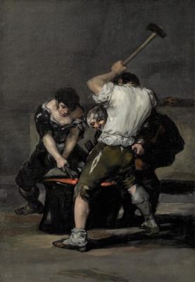 La fragua de Vulcano! En Lyserikstudie av Francisco Goya's Mästerverk i Romantisk Stil