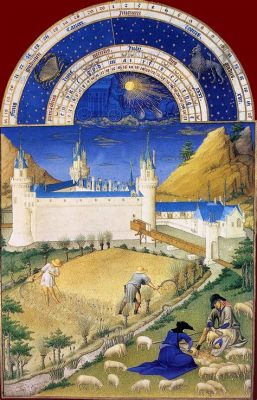 “Les Très Riches Heures du Duc de Berry” En Målning av Gudomlig Skönhet och Detaljerad Lyx!